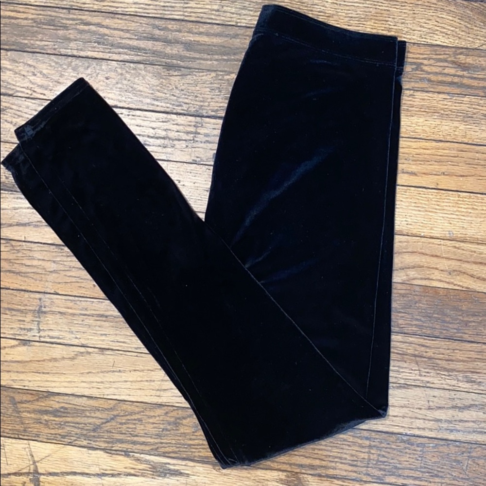 Abercrombie and Fitch Velvet Leggings